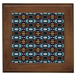 Abstract 15 Framed Tile Front
