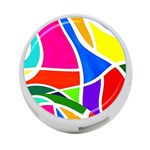 Abstract Background 4-Port USB Hub (Two Sides) Back