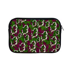 Green Fauna And Leaves In So Decorative Style Apple Ipad Mini Zipper Cases by pepitasart