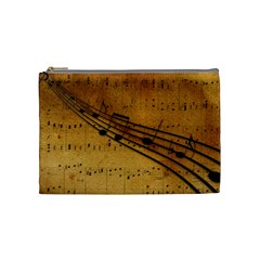 Background Music Cosmetic Bag (medium) by Mariart