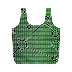 Network Communication Technology Full Print Recycle Bag (m) by Bajindul