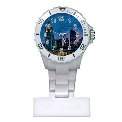 Smart City Circuit Board Plastic Nurses Watch