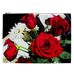 Roses 1 1 Cosmetic Bag (xxl) by bestdesignintheworld