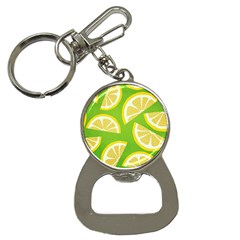 Lemon Fruit Healthy Fruits Food Bottle Opener Key Chain by Wegoenart