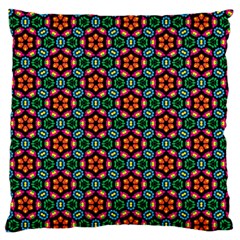 Pattern  Large Flano Cushion Case (two Sides)