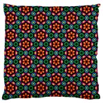 Pattern  Large Flano Cushion Case (Two Sides) Back