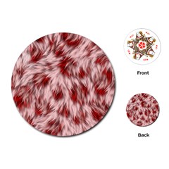 Abstract  Playing Cards Single Design (round)