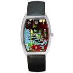 York 1 4 Barrel Style Metal Watch Front