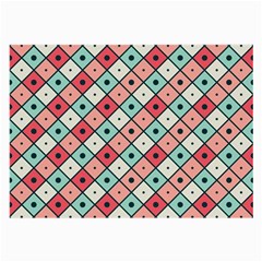Romboidal Vector Pattern Large Glasses Cloth