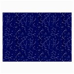 Constellations Pattern Large Glasses Cloth Front