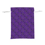 Iris Retrowheel Lightweight Drawstring Pouch (M) Back