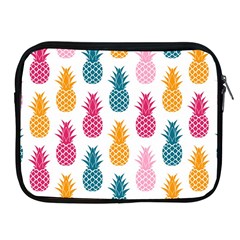 Tropic Fruit Pineapple Seamless Pattern Design Vector Illustration Apple Ipad 2/3/4 Zipper Cases by Vaneshart