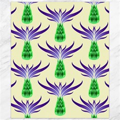 Thistles Purple Flora Flowering Canvas 20  X 24 