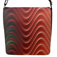 Texture Digital Painting Digital Art Flap Closure Messenger Bag (s)