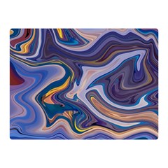 Liquid Marble Background Double Sided Flano Blanket (mini) 