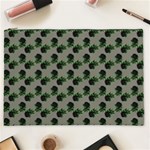 Black Rose Grey Cosmetic Bag (XXL) Front