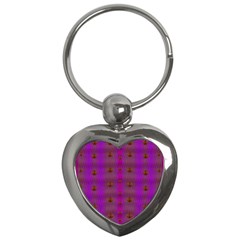 Peace Is Cool Again And Decorative Key Chain (heart) by pepitasart
