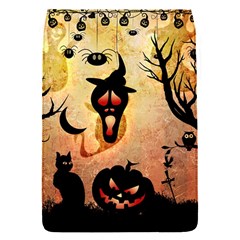 Funny Halloween Design, Pumpkin, Cat, Owl And Crow Removable Flap Cover (s)
