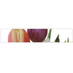 Tulips spring bouquet Large Flano Scarf  Back
