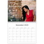 Teal Swan Wall Calendar - 2020 Nov 2020