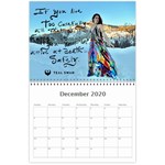 Teal Swan Wall Calendar - 2020 Dec 2020