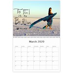 Teal Swan Wall Calendar - 2020 Mar 2020