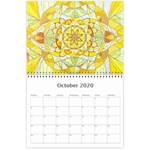 Frequency Wall Calendar - 2020 Oct 2020