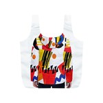 Dlm Front Dlm Back Full Print Recycle Bag (S) Back