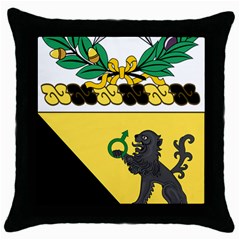 Coat Of Arms Of United States Army 124th Cavalry Regiment Throw Pillow Case (black) by abbeyz71