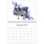Fantastic Animals Wall Calendar 11 x 8.5 (12-Months) Feb 2025
