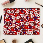 Nicholas Santa Christmas Pattern Cosmetic Bag (XL) Front