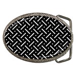 Geometric Pattern Design Repeating Eamless Shapes Belt Buckles Front