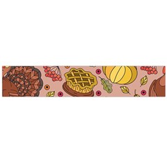 Thanksgiving Pattern Large Flano Scarf 