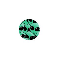 Alien 1  Mini Buttons