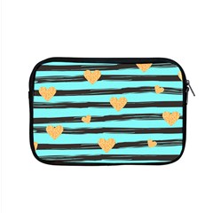 Stripes Heart Pattern Apple Macbook Pro 15  Zipper Case