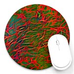 Background Pattern Texture Round Mousepads Front