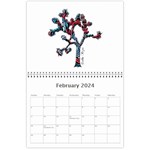 Joshua Tree Wall Calendar 11 x 8.5 (12-Months) Feb 2024