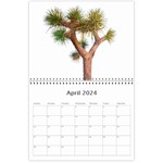 Joshua Tree Wall Calendar 11 x 8.5 (12-Months) Apr 2024