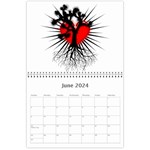 Joshua Tree Wall Calendar 11 x 8.5 (12-Months) Jun 2024