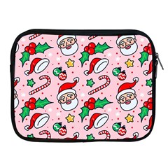 Colorful Funny Christmas Pattern Santa Claus Apple Ipad 2/3/4 Zipper Cases by Vaneshart