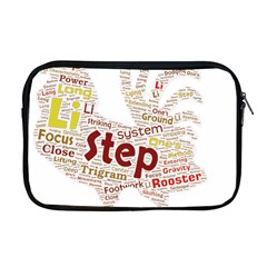 Fighting Golden Rooster Apple Macbook Pro 17  Zipper Case