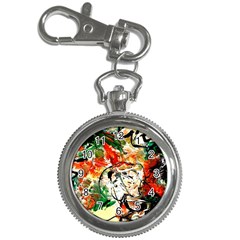 Lilies In A Vase 1 4 Key Chain Watches by bestdesignintheworld