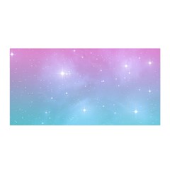 Pastel Goth Galaxy  Satin Wrap