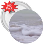 ocean Seafoam 3  Buttons (100 pack)  Front