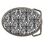 Overlay Transparent Pattern Belt Buckles Front