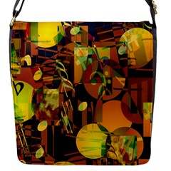 Background Abstract Texture Pattern Flap Closure Messenger Bag (s) by Vaneshart