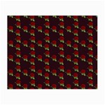 Rose Maroon Small Glasses Cloth Front