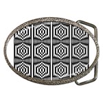 Optical Illusion Belt Buckles Front