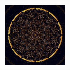 Luxury Mandala Background Medium Glasses Cloth