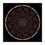 Luxury Mandala Background Medium Glasses Cloth Front
